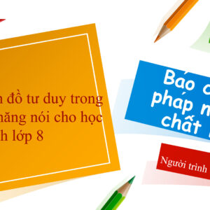 Số 1. Áp dụng bản đồ tư duy (Mind Map) trong tiết học kĩ năng Nói Tiếng Anh cho học sinh lớp